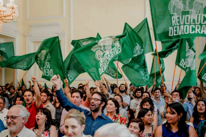 Revolución Democrática lanza campaña municipal bajo el eslogan 