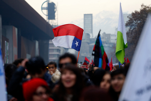Estudiantes realizan hoy nueva marcha por la Alameda Estudiantes realizan hoy nueva marcha por la Alameda