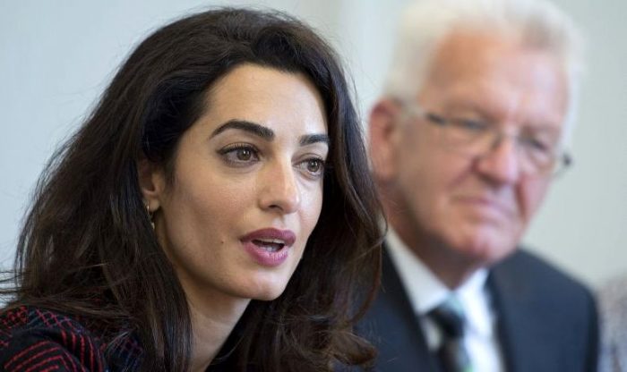 Amal Clooney, la voz que defiende a las víctimas del Estado Islámico Amal Clooney, la voz que defiende a las víctimas del Estado Islámico