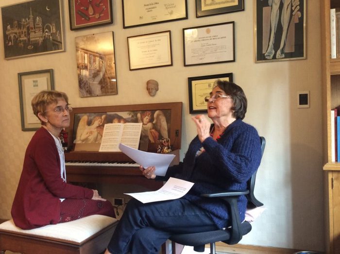 A los 94 años la destacada compositora Sylvia Soublette vuelve a los escenarios A los 94 años la destacada compositora Sylvia Soublette vuelve a los escenarios