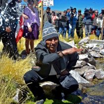 Evo Morales arremete otra vez: invita a comunidad internacional para que visite Silala y Río Lauca