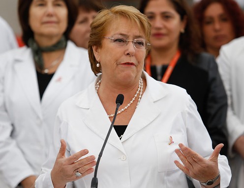 Bachelet: «El gobierno ha hecho todo lo posible por resolver un problema que venía desde 2012» Bachelet: