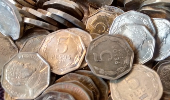 Definitivo: Banco Central dejará de emitir monedas de $1 y $5 a partir de octubre de 2017 Definitivo: Banco Central dejará de emitir monedas de $1 y $5 a partir de octubre de 2017