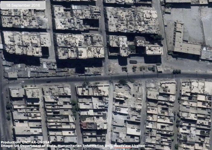 Imágenes de ONU indican que convoy humanitario a Alepo sufrió bombardeo aéreo Imágenes de ONU indican que convoy humanitario a Alepo sufrió bombardeo aéreo
