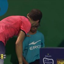 [VIDEO] El noble gesto de Grigor Dimitrov con un niño que recibió un pelotazo de su rival durante el Masters de Shanghai