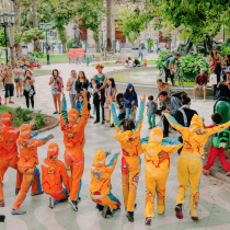 Con la intervención escénica “Grafittis en movimiento”, el Centro Cultural escenalborde inicia gira a Región de Coquimbo