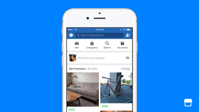 Facebook estrena Marketplace, un espacio de compraventa entre sus usuarios Facebook estrena Marketplace, un espacio de compraventa entre sus usuarios