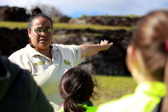 Los nuevos tiempos que viven los guardaparques del Parque Nacional Rapa Nui Los nuevos tiempos que viven los guardaparques del Parque Nacional Rapa Nui