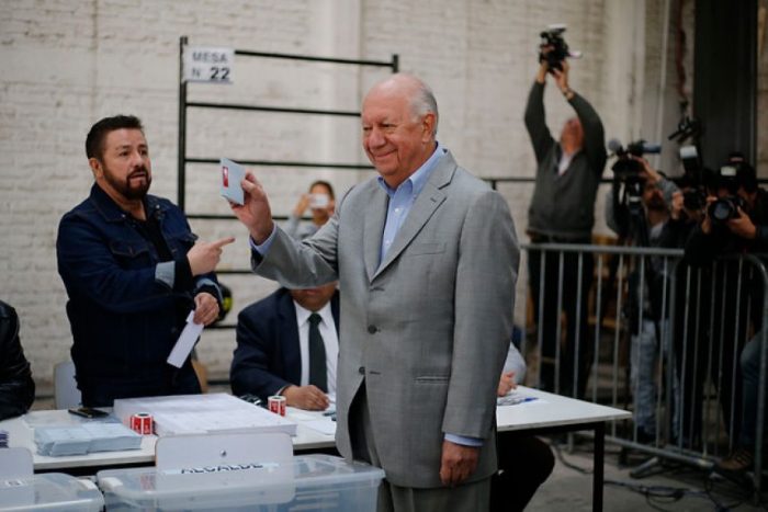 Lagos se pone el parche y descarta que municipales sean antesala de la elección presidencial Lagos se pone el parche y descarta que municipales sean antesala de la elección presidencial