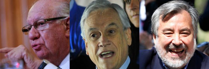 Piñera, Lagos, Guillier Piñera, Lagos, Guillier