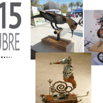 Exposición de reciclaje artístico en Cava Fray Pedro Subercaseaux, 3 al 15 de octubre