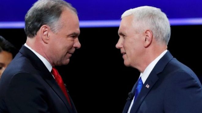 Debate por vicepresidencia de EEUU: las interrupciones del demócrata Tim Kaine se estrellan contra la serenidad del republicano Mike Pence Debate por vicepresidencia de EEUU: las interrupciones del demócrata Tim Kaine se estrellan contra la serenidad del republicano Mike Pence