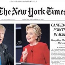 Los diarios con Hillary, los fans con Trump