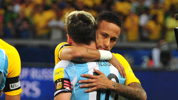 Neymar le gana la partida a Messi