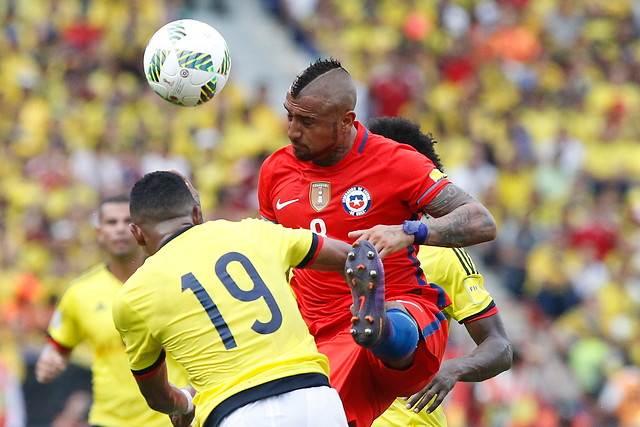 Punto de oro: Chile rescata un empate ante Colombia Punto de oro: Chile rescata un empate ante Colombia
