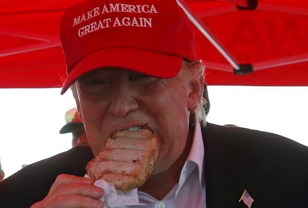 Somos lo que comemos: Donald Trump y su estratégica dieta de comida chatarra Somos lo que comemos: Donald Trump y su estratégica dieta de comida chatarra