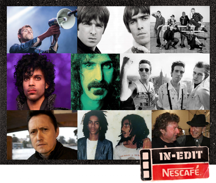 Festival In Edit Nescafé viene con todo para estrenar filmes de Blur, Oasis, Prince, Janis Joplin y The Clash