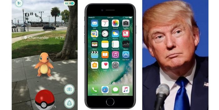Pokémon Go, iPhone 7 y Donald Trump, lo más buscado de Google en 2016