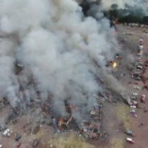 [FOTOS] La devastación después del incendio que arrasó con el mercado San Pablito en México