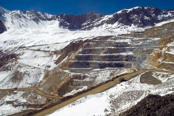 Codelco prepara rediseño de mina Andina y espera Ley de Glaciares