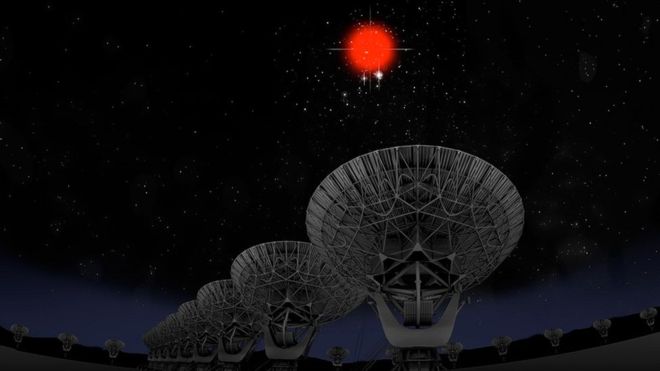 Científicos ubican el origen de uno de los pulsos de radio más enigmáticos del cosmos