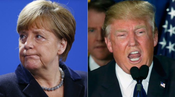 Merkel contesta críticas de Trump: “Los europeos tenemos el destino en nuestras propias manos” Merkel contesta críticas de Trump: