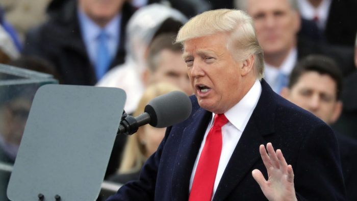 Trump asume la presidencia de EE.UU. con un discurso nacionalista y proteccionista Trump asume la presidencia de EE.UU. con un discurso nacionalista y proteccionista