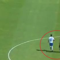 [VIDEO] El registro del supuesto escupitajo que recibió Nicolás Castillo durante un partido en México