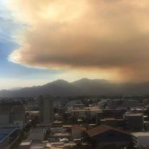 Preemergencia ambiental en Rancagua tras incendio en Pumanque