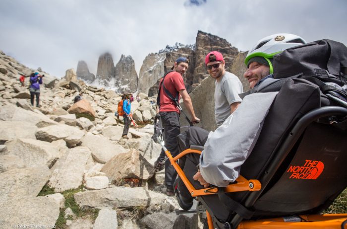 No hay barreras: Álvaro Silberstein y la aventura de llegar en silla de ruedas a las Torres del Paine