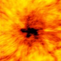 Los detalles de las impactantes fotografías del Sol tomadas por el ALMA en el norte de Chile