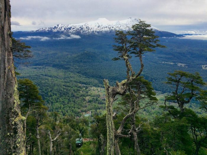 Reserva biológica Huilo Huilo abre al público el primer teleférico del sur de Chile Reserva biológica Huilo Huilo abre al público el primer teleférico del sur de Chile