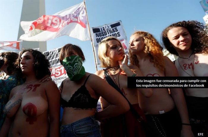 Masivo «tetazo» en Argentina contra prohibición de topless en playas