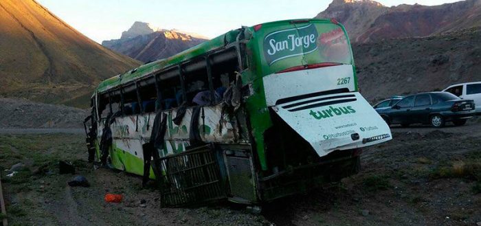 Accidente del Turbus: fiscal argentino dice que el auxiliar pidió al chofer bajar la velocidad y 