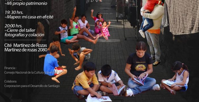 Taller patrimonial para niños en Cité Martinez de Rozas Taller patrimonial para niños en Cité Martinez de Rozas