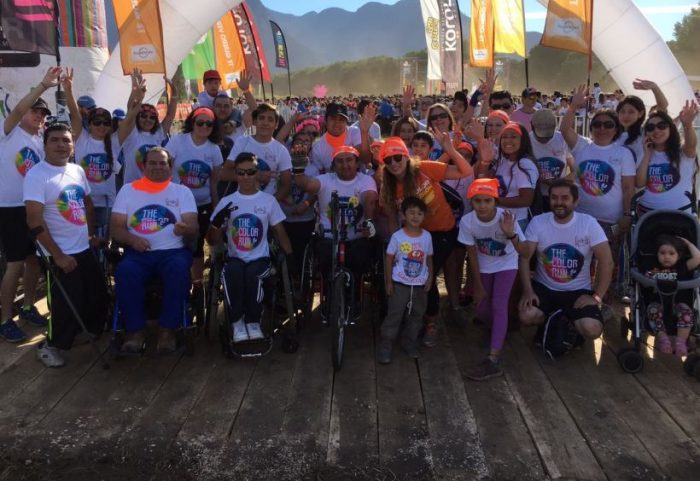 Realizan corrida inclusiva en Pucón Realizan corrida inclusiva en Pucón