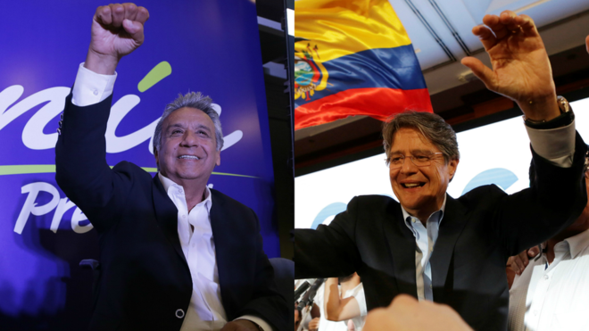 Elecciones en Ecuador: candidato oficialista tiene ventaja pero no tiene los votos para ganar en primera vuelta