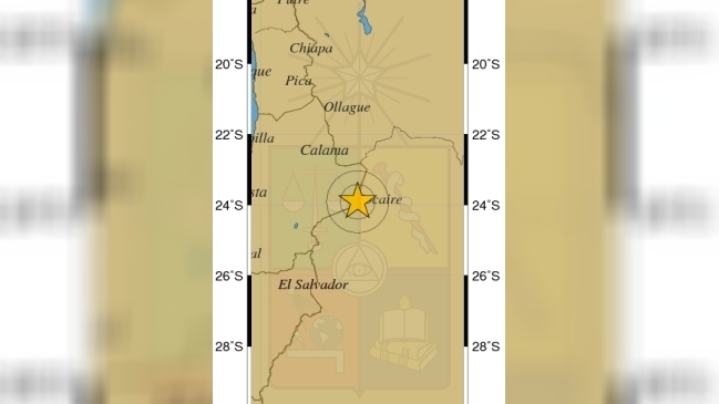 Fuerte sismo de 6,3 grados de magnitud afecta parte del norte de Chile Fuerte sismo de 6,3 grados de magnitud afecta parte del norte de Chile
