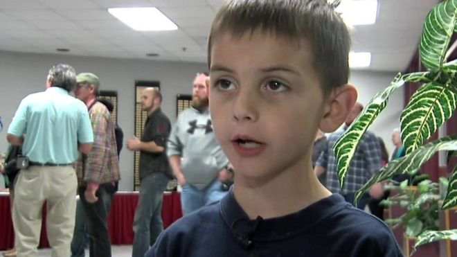 «Trump no debería hacer todo eso»: el niño de 7 años que enfrentó a un senador de Estados Unidos para defender a los inmigrantes de México