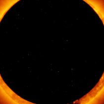 [VIDEO] Así se vio el esperado eclipse solar llamado 