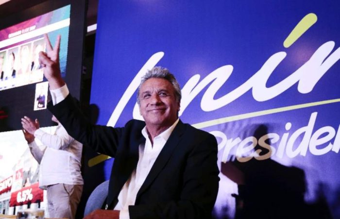 Elecciones presidenciales en Ecuador: el oficialista Lenín Moreno obtiene la mayoría de votos según resultados preliminares Elecciones presidenciales en Ecuador: el oficialista Lenín Moreno obtiene la mayoría de votos según resultados preliminares