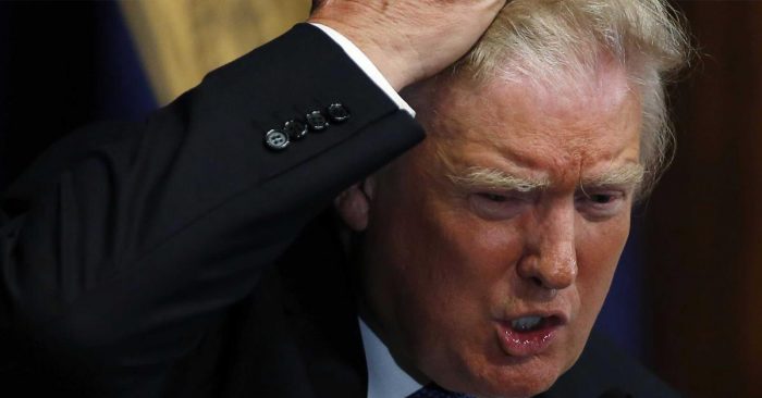 Trump asegura que heredó «un desastre» dentro y fuera de EE.UU. Trump asegura que heredó