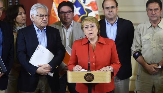 Bachelet nombra Coordinador Nacional de Emergencia y asegura que incendios están “mayoritariamente controlados” Bachelet nombra Coordinador Nacional de Emergencia y asegura que incendios están “mayoritariamente controlados”