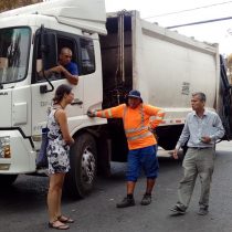 Concejala de Santiago denuncia irregularidades de empresa que realiza servicios de aseo en la comuna
