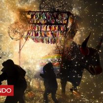 [VIDEO] Así celebran al patrón de los pirotécnicos en Tultepec, 2 meses después de la peor tragedia con fuegos artificiales de México
