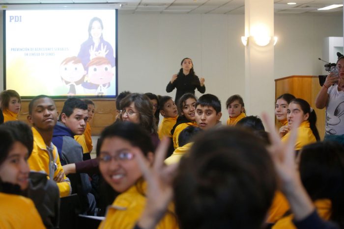 PDI lanza videos animados sobre delitos sexuales en lengua de señas PDI lanza videos animados sobre delitos sexuales en lengua de señas
