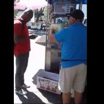 [VIDEO] Trabajador haitiano fue agredido por su ex empleador al ir a cobrar su sueldo