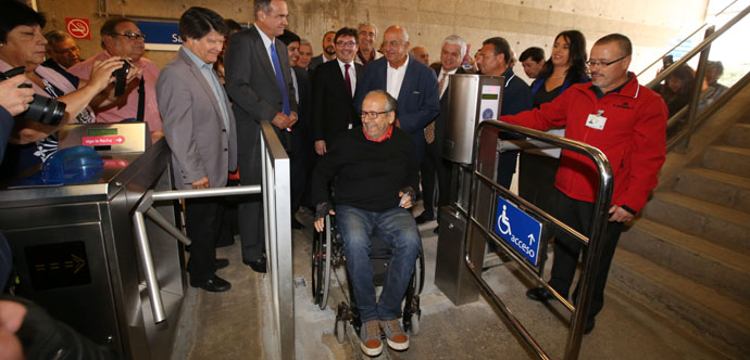 Metro Valparaíso inaugura rampas y ascensores en Estación Peñablanca en el marco de su plan de accesibilidad Metro Valparaíso inaugura rampas y ascensores en Estación Peñablanca en el marco de su plan de accesibilidad