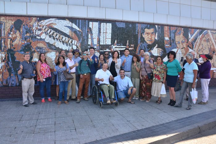 Nuevo mural de estación de Metro San Pablo fue elegido por los vecinos de la comuna Nuevo mural de estación de Metro San Pablo fue elegido por los vecinos de la comuna