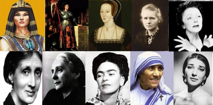 Mujeres que marcaron -y cambiaron- la Historia